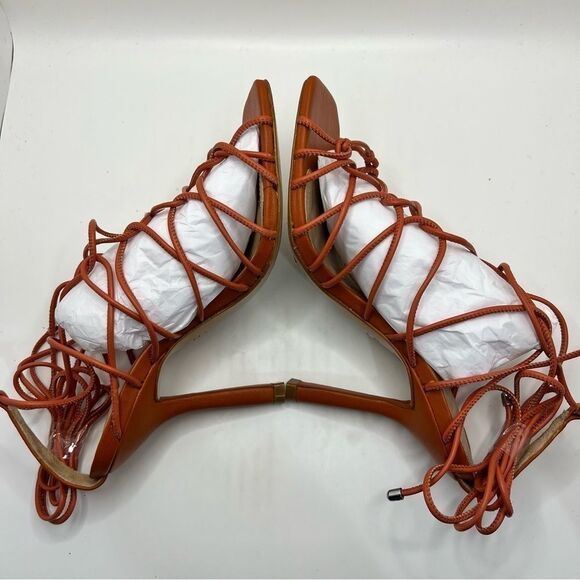 SCHUTZ • Heyde Sandal in New Ochre - Picture 6 of 9